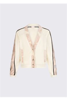 Felpa da donna di colore beige Liu.Jo Sport | TA6197FS090C3883