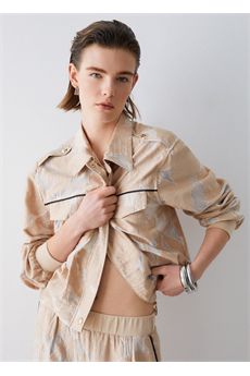 Giacca da donna di colore beige Liu.Jo Sport | TA6199T345AC3884