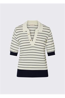 Maglia da donna di colore bianco e blu Liu.Jo Sport | TA6215MS55NC3882