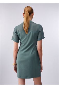 Abito da donna di colore verde militare Liu.Jo Sport | TA6235J385576009