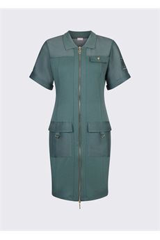 Abito da donna di colore verde militare Liu.Jo Sport | TA6235J385576009