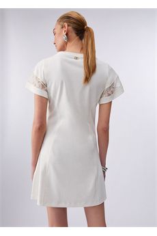 Abito da donna di colore bianco latte Liu.Jo Sport | TA6236J385510105