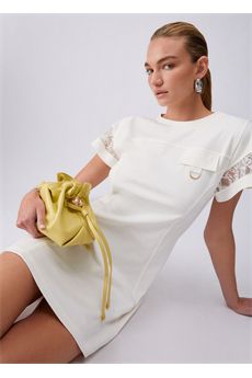 Abito da donna di colore bianco latte Liu.Jo Sport | TA6236J385510105