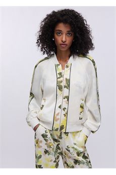 Giacca da donna di colore bianco e verde Liu.Jo Sport | TA6256T358AP9217