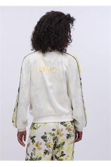 Giacca da donna di colore bianco e verde Liu.Jo Sport | TA6256T358AP9217
