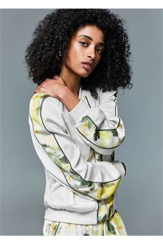 Giacca da donna di colore bianco e verde Liu.Jo Sport | TA6256T358AP9217