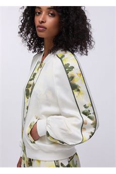 Giacca da donna di colore bianco e verde Liu.Jo Sport | TA6256T358AP9217