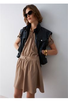 Abito da donna di colore beige Liu.Jo Sport | TA6264TS92261412