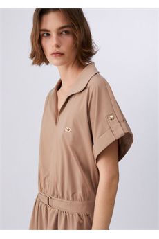 Abito da donna di colore beige Liu.Jo Sport | TA6264TS92261412
