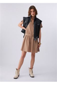 Abito da donna di colore beige Liu.Jo Sport | TA6264TS92261412