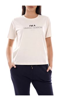 T-shirt da donna di colore bianco Liu.Jo Sport | TA6266JS923P9200