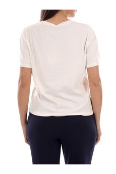 T-shirt da donna di colore bianco Liu.Jo Sport | TA6266JS923P9200