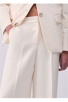 Pantaloni da donna di colore panna Liu.jo White | WA6099TS896X076A