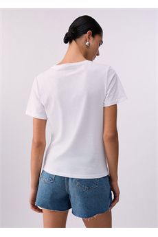 T-shirt da donna di colore bianco Liu.jo White | WA6237JS923P9778