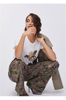 T-shirt da donna di colore bianco Liu.jo White | WA6237JS923P9779