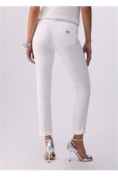 Pantaloni da donna di colore bianco Liu.jo White | WA6255T714411111