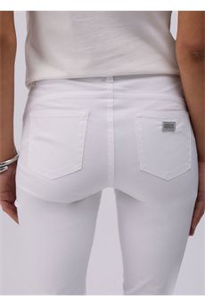 Pantaloni da donna di colore bianco Liu.jo White | WA6255T714411111