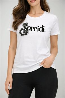 T-shirt da donna di colore bianco Liu.jo White | WA6431JS904P9323