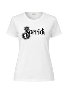 T-shirt da donna di colore bianco Liu.jo White | WA6431JS904P9323