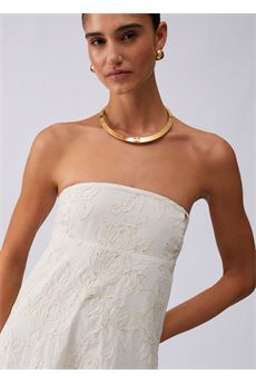 Abito da donna di colore naturale Liu.jo White | WA6456T472AP9417