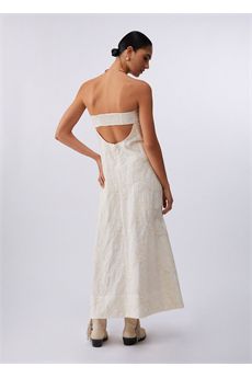 Abito da donna di colore naturale Liu.jo White | WA6456T472AP9417