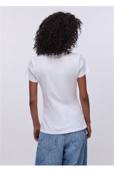T-shirt da donna di colore bianco Liu.jo White | WA6493JS923P9600
