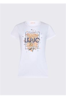 T-shirt da donna di colore bianco Liu.jo White | WA6493JS923P9604
