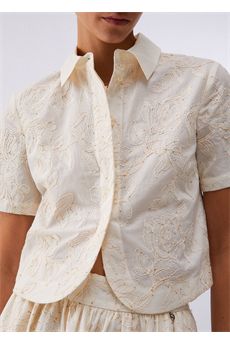 Camicia da donna di colore bianco Liu.jo White | WA6508T472AP9417