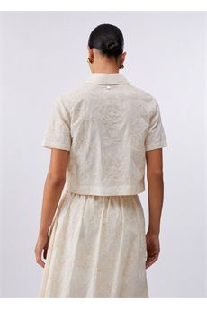 Camicia da donna di colore bianco Liu.jo White | WA6508T472AP9417