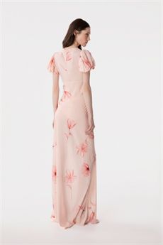 Abito da donna di colore rosa pesca Mar De Margaritas | BENEDETTAPESCA