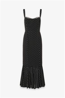 Abito da donna di colore nero Mar De Margaritas | DENISENERO