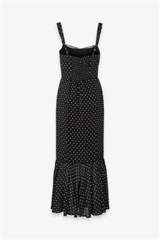 Abito da donna di colore nero Mar De Margaritas | DENISENERO