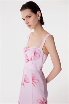 Abito da donna di colore rosa Mar De Margaritas | DENISEROSA