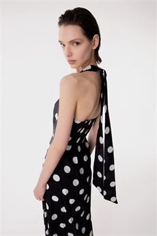 Abito da donna di colore nero Mar De Margaritas | PAULANERO