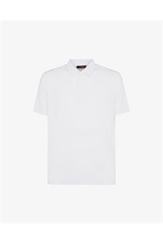 Polo da uomo di colore bianco Markup | MK1910098BIANCO