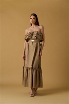 Abito da donna di colore mocha NOSECRETS | 261NS023MOKA
