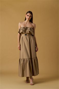 Abito da donna di colore mocha NOSECRETS | 261NS023MOKA