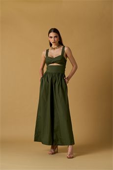 Tuta da donna di colore foresta NOSECRETS | 261NS040FORESTA