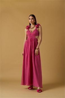 Abito da donna di colore fragola NOSECRETS | 261NS131FRAGOLA