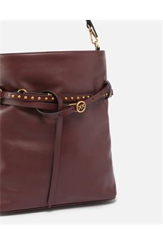 Borsa da donna di colore Burgundy Pinko Accessori | BUCKET BELT CLASSICR49Q