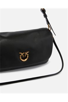 Borsa da donna di colore nero Pinko Accessori | CLICK SOFT BAGUETTE HANDLEZ99Q