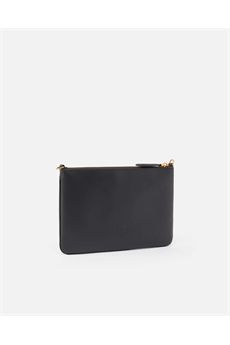 Borsa da donna di colore nero Pinko Accessori | FLAT CLASSIC VITELLO SETAZ99Q