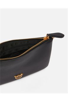 Borsa da donna di colore nero Pinko Accessori | FLAT CLASSIC VITELLO SETAZ99Q