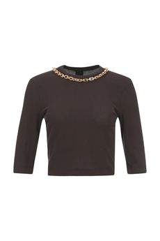 Maglia da donna di colore testa di moro Pinko Accessori | KIMBERLYM28