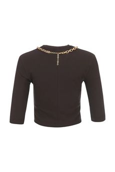 Maglia da donna di colore testa di moro Pinko Accessori | KIMBERLYM28