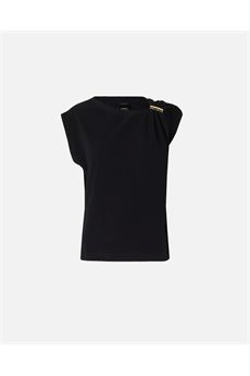 Top da donna di colore nero Pinko Accessori | MELODYZ99