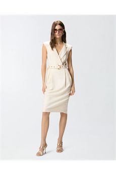 abito da donna di colore beige Pinko | AMADINECOO