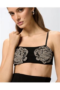 Top da donna di colore nero Pinko | BARBABIETOLEZ99
