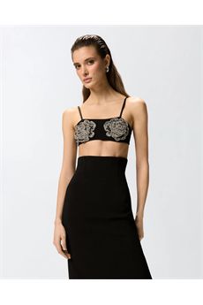 Top da donna di colore nero Pinko | BARBABIETOLEZ99