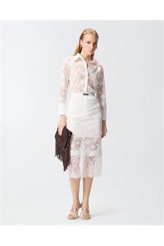 Camicia da donna di colore bianco Pinko | COLINEZ05